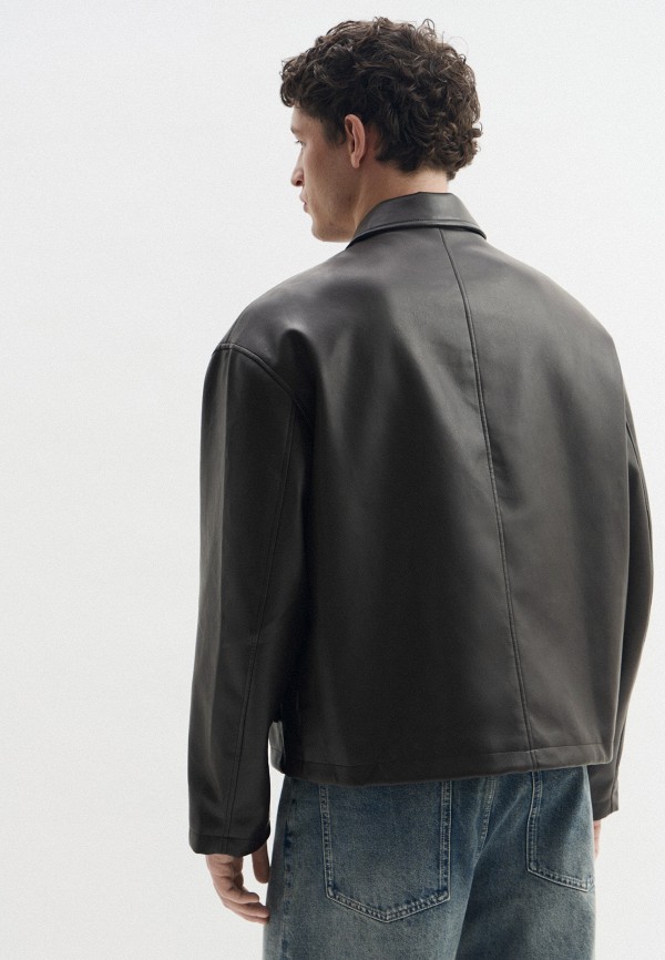 Mademan Куртка кожаная - фото 3