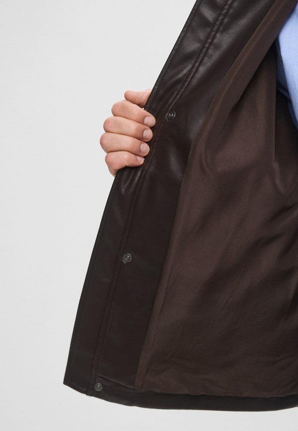 Mademan Куртка кожаная - фото 6