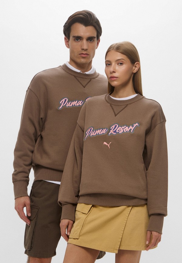 PUMA Свитшот - PREMIUM ESS Relaxed Graphic Crew TR - фото 1