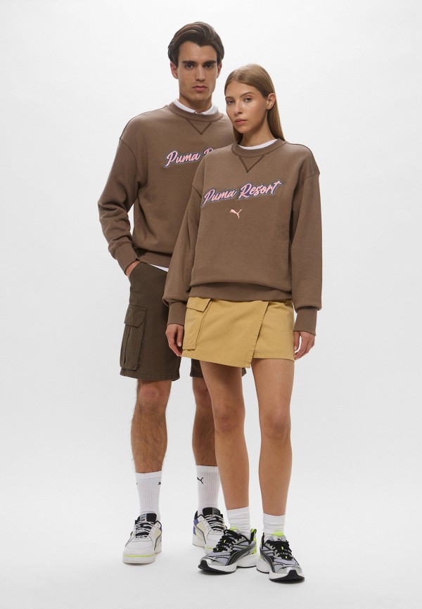 PUMA Свитшот - PREMIUM ESS Relaxed Graphic Crew TR - фото 2