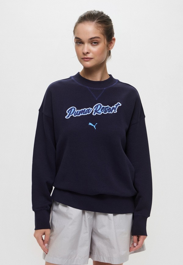 PUMA Свитшот - PREMIUM ESS Oversized Graphic Crew - фото 1