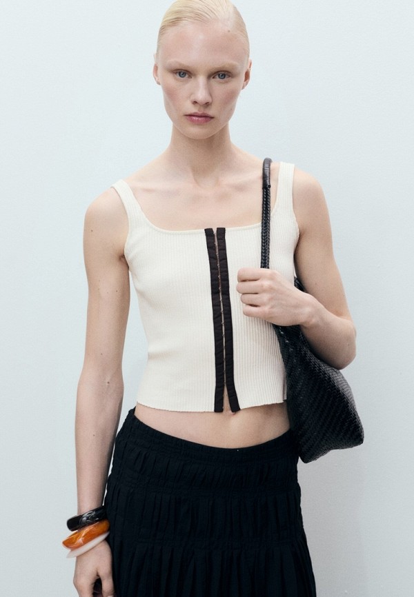 Mango Топ - SUNE - фото 1