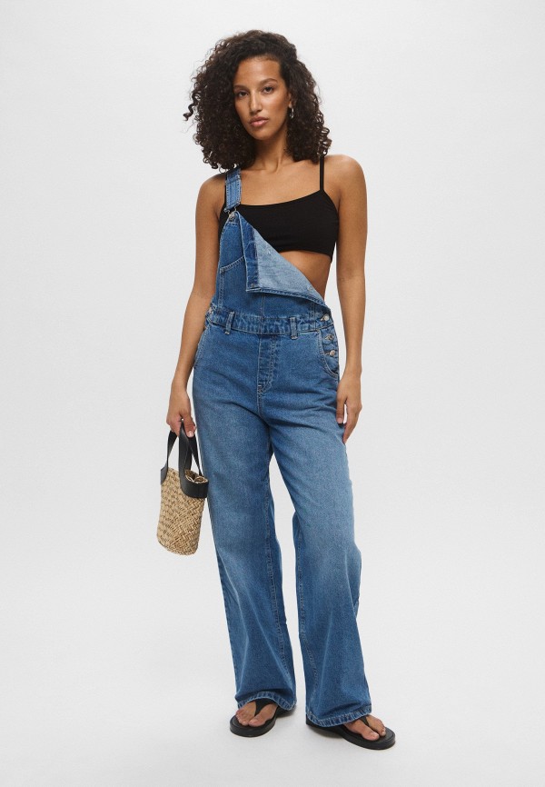 Mango Комбинезон джинсовый - CARLOTA - фото 4