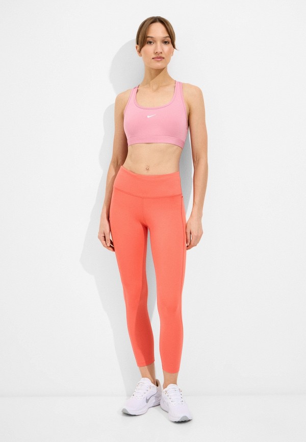 Nike Тайтсы - NK FAST DF MR 7/8 TGT SW - фото 2