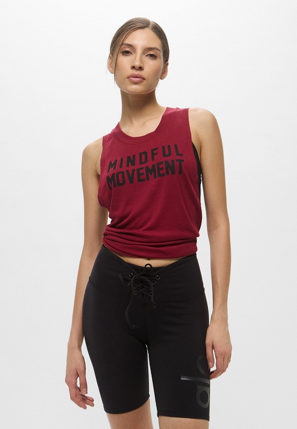 Alo Yoga Майка спортивная - Heat-Wave Tank - Graphic - фото 1