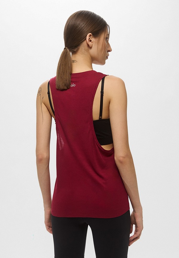 Alo Yoga Майка спортивная - Heat-Wave Tank - Graphic - фото 3