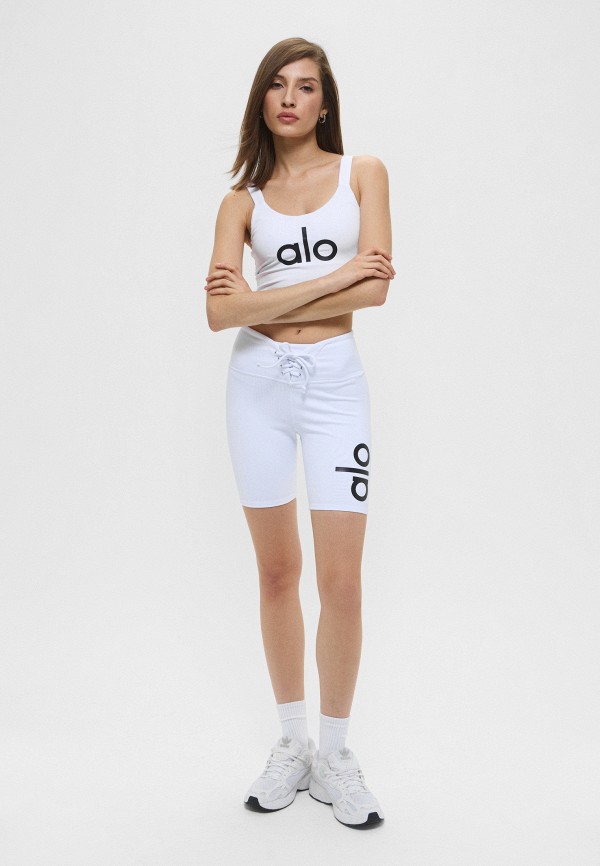 Alo Yoga Топ спортивный - Fortify Logo Bra - фото 2