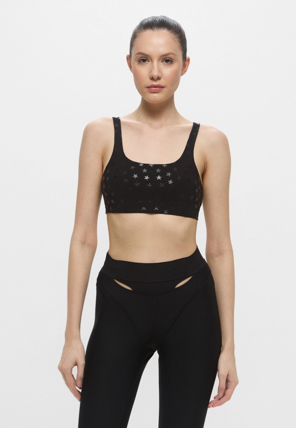 Alo Yoga Топ спортивный - х Saint Laurent, Sl Stars Vapor Bra - фото 1