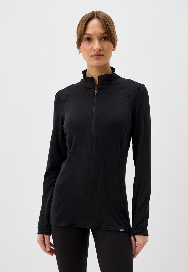 Patagonia Лонгслив спортивный - W's Cap TW Zip Neck - фото 1