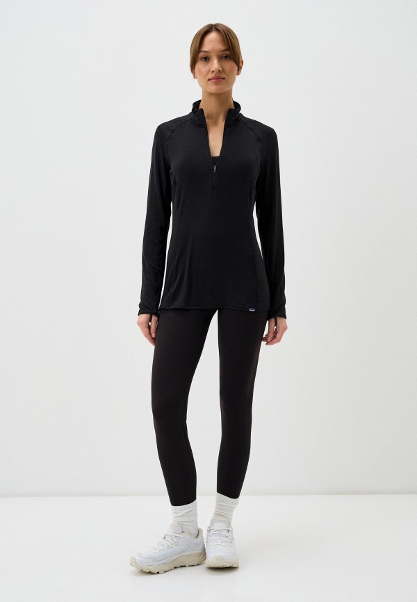 Patagonia Лонгслив спортивный - W's Cap TW Zip Neck - фото 2