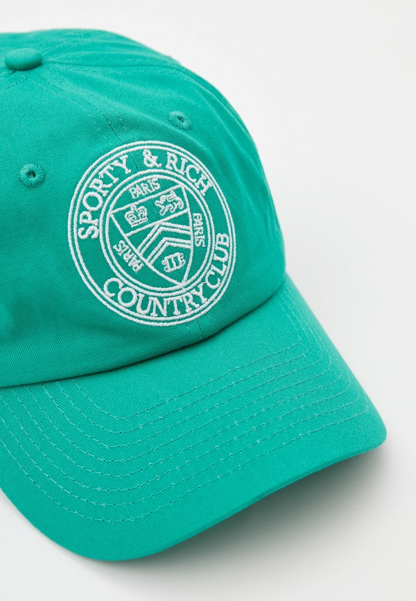 Sporty & Rich Бейсболка - PARIS COUNTRY CLUB CAP - фото 3