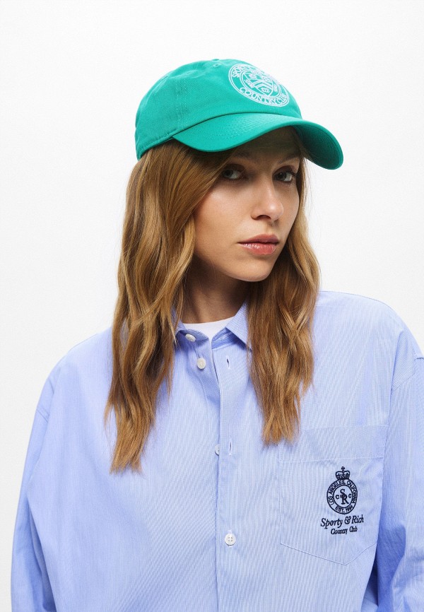 Sporty & Rich Бейсболка - PARIS COUNTRY CLUB CAP - фото 4