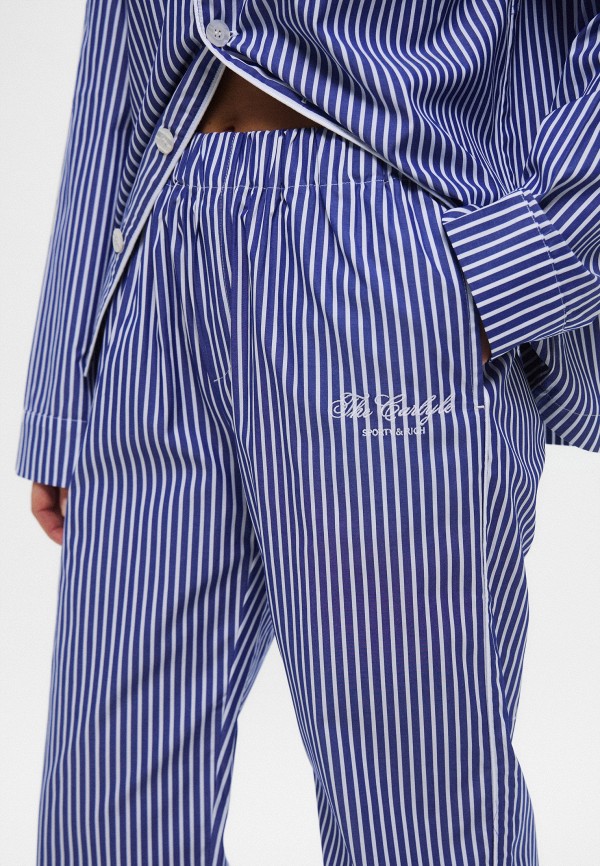 Sporty & Rich Брюки домашние - CARLYLE SCRIPT PYJAMA PANTS - фото 5