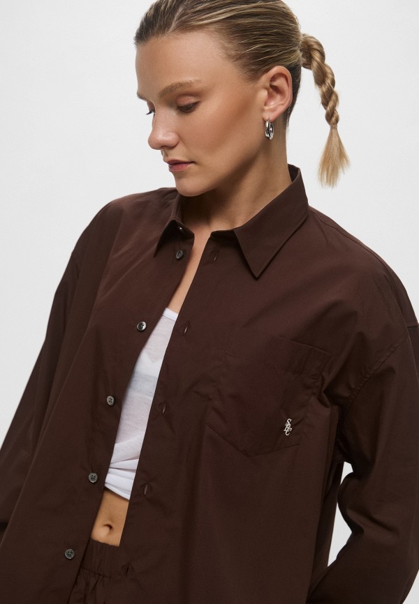 Sporty & Rich Рубашка - SRC OVERSIZED SHIRT - фото 5