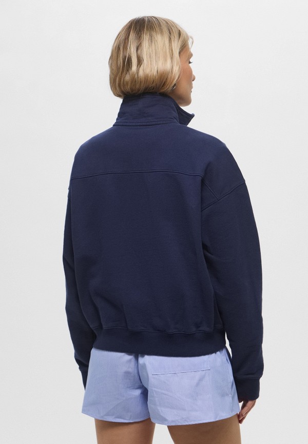 Sporty & Rich Олимпийка - VENDOME EMBROIDERED QUARTER ZIP - фото 3