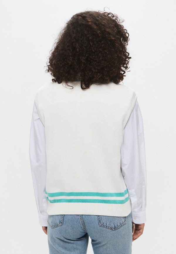 Sporty & Rich Жилет - SRC EMBROIDERED V-NECK VEST - фото 3