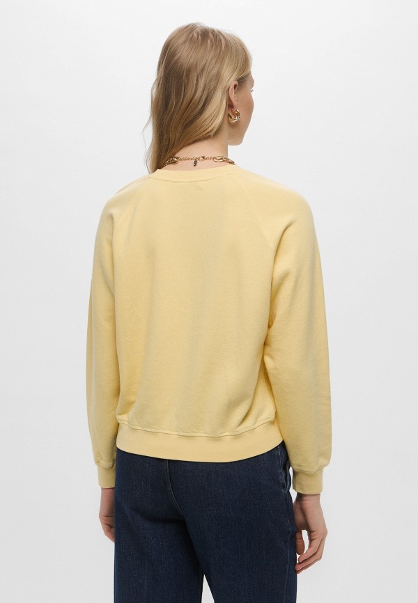 Sporty & Rich Свитшот - SERIF LOGO EMBROIDERED SWEAT SHIRT - фото 3