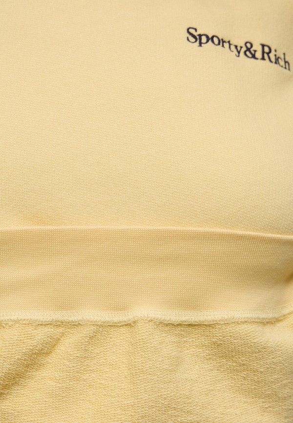 Sporty & Rich Свитшот - SERIF LOGO EMBROIDERED SWEAT SHIRT - фото 6