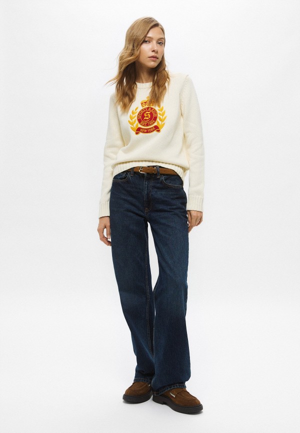 Sporty & Rich Джемпер - NY CREST KNITTED CREWNECK - фото 2