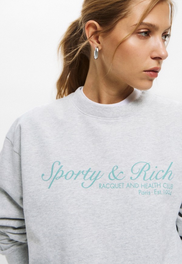 Sporty & Rich Свитшот - FRENCH CREWNECK - фото 4