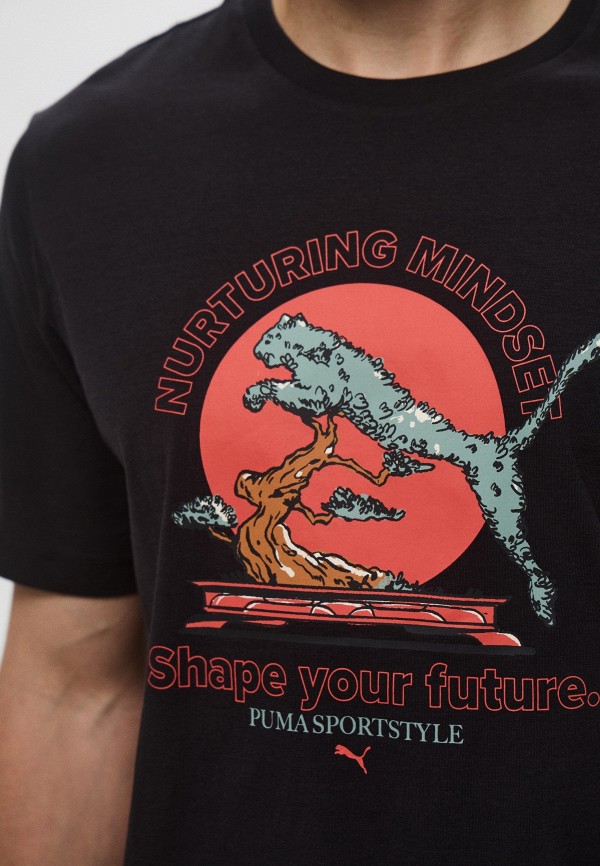 PUMA Футболка - GRAPHICS PUMA Bonsai Tee - фото 4