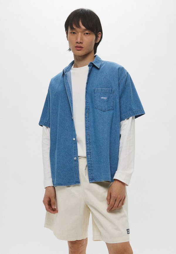 Obey Рубашка джинсовая - фото 1