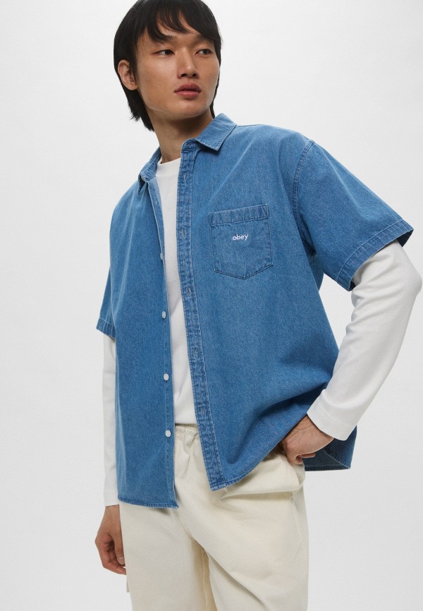 Obey Рубашка джинсовая - фото 4