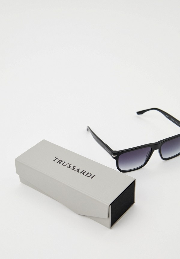 Trussardi Очки солнцезащитные - TSM9002 A01 - фото 4