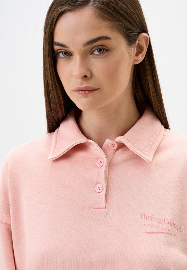 TheJoggConcept Свитшот - JCRUBI COLLAR SWEAT JERSEY - фото 4