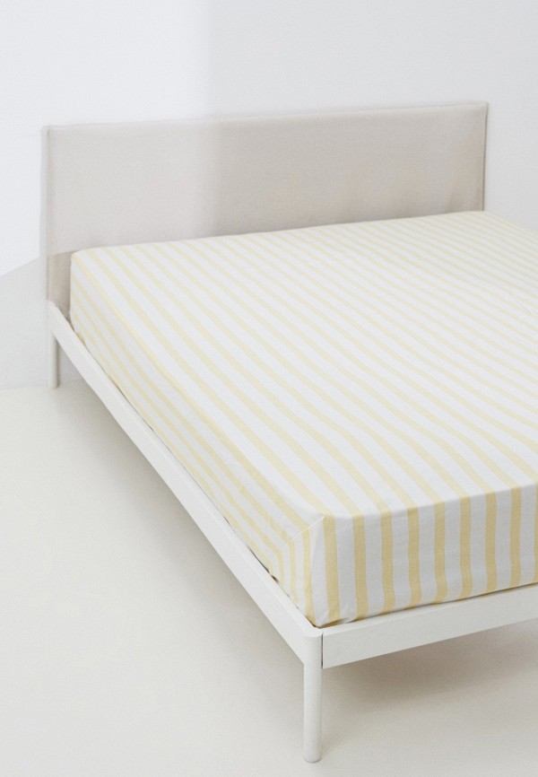 Lamoda Home Простыня 1,5-спальная - 150х220 см, Перкаль - фото 2