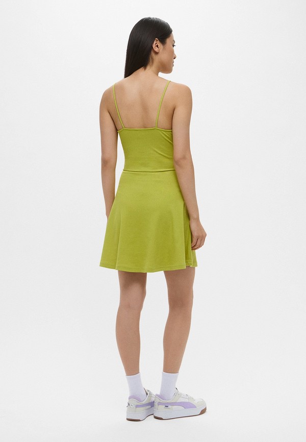 PUMA Сарафан - WARDROBE ESS Ribbed Flared Short Dress - фото 3