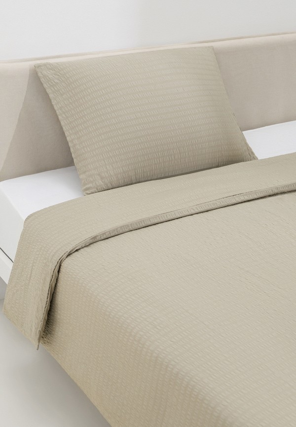 Lamoda Home Постельное белье 1,5-спальное - без простыни, Сирсакер - фото 3