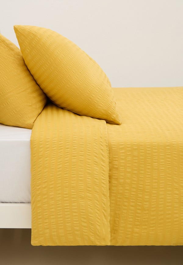 Lamoda Home Постельное белье 2-спальное - без простыни, Сирсакер - фото 4