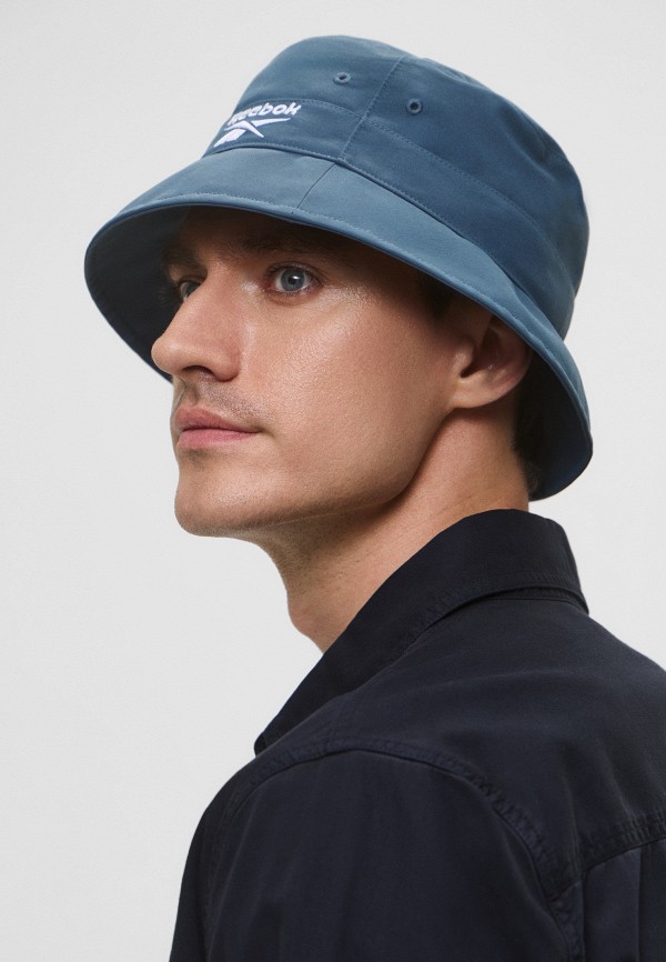 Панама Reebok Bucket Hat - Hoops Blue with White Vector, цвет: синий ...