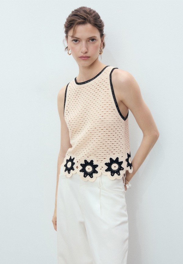 Mango Топ - FLEUR - фото 1