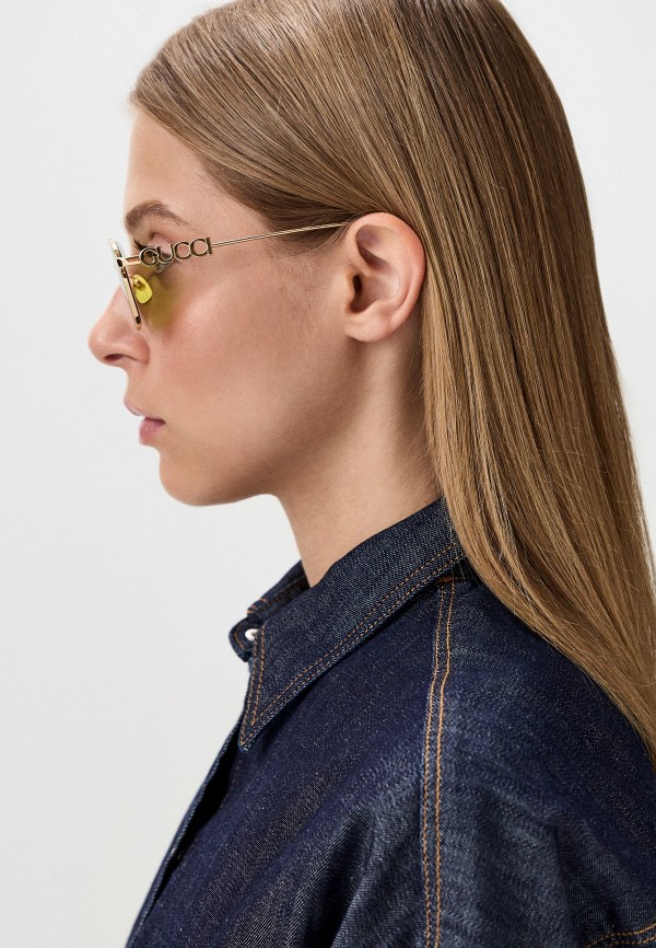 Gucci Очки солнцезащитные - GG1804S 002 - фото 6