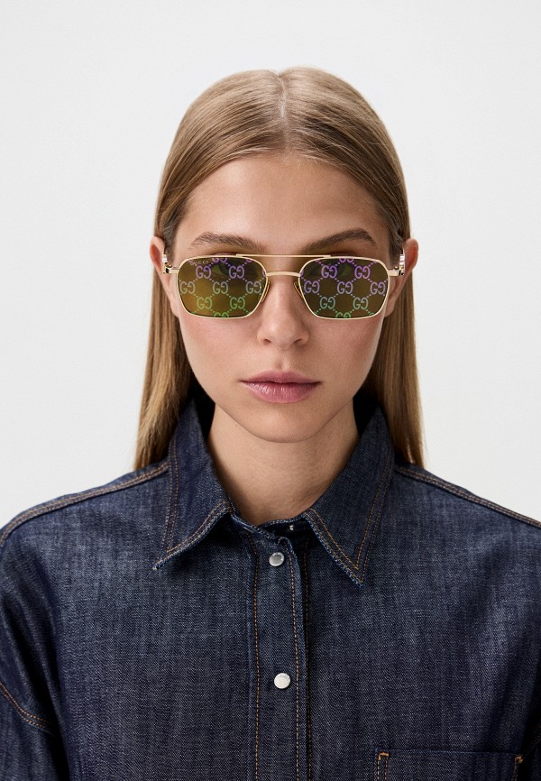 Gucci Очки солнцезащитные - GG1804S 002 - фото 5