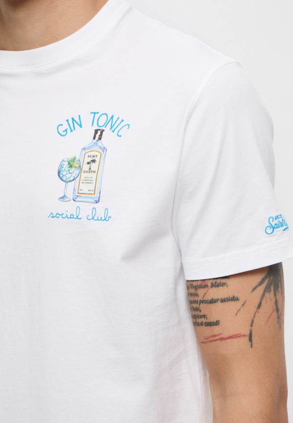 MC2 Saint Barth Футболка - SOCIAL GIN 01N EMB - фото 4