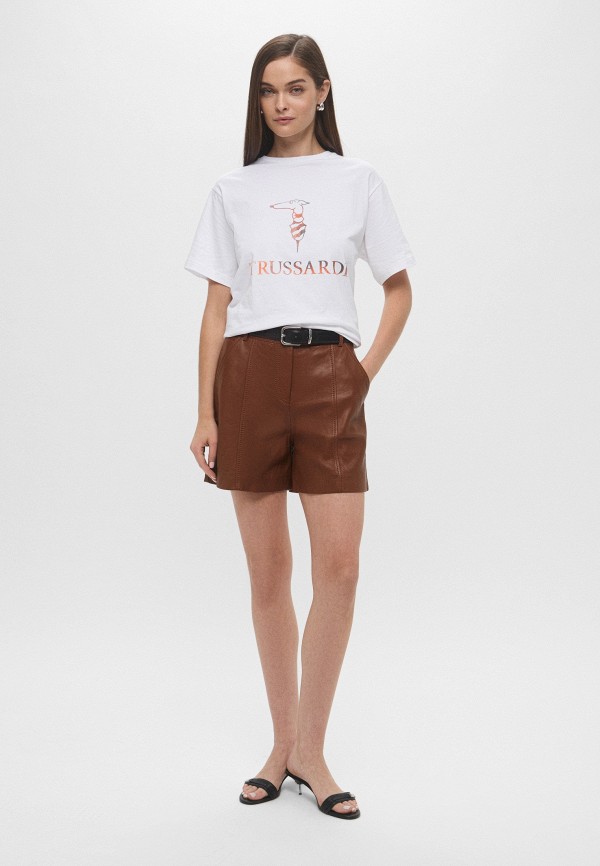 Trussardi Шорты кожаные - фото 2