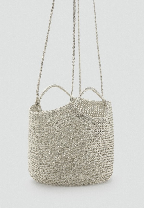 Mango Сумка - PLATINO - фото 2