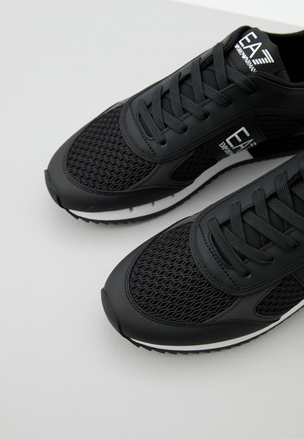 EA7 Кроссовки - Black & White Laces - фото 2