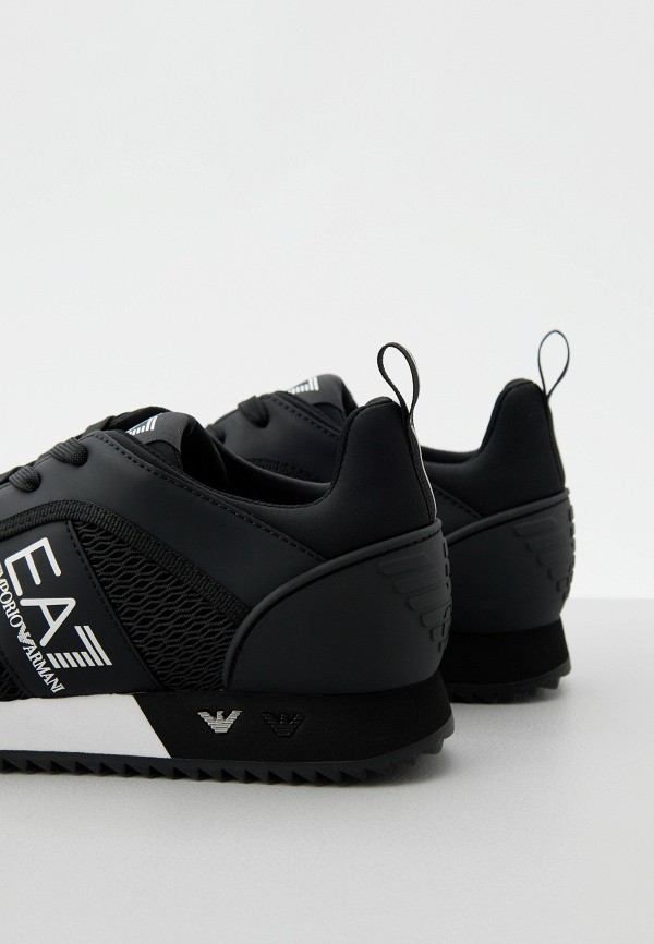 EA7 Кроссовки - Black & White Laces - фото 4