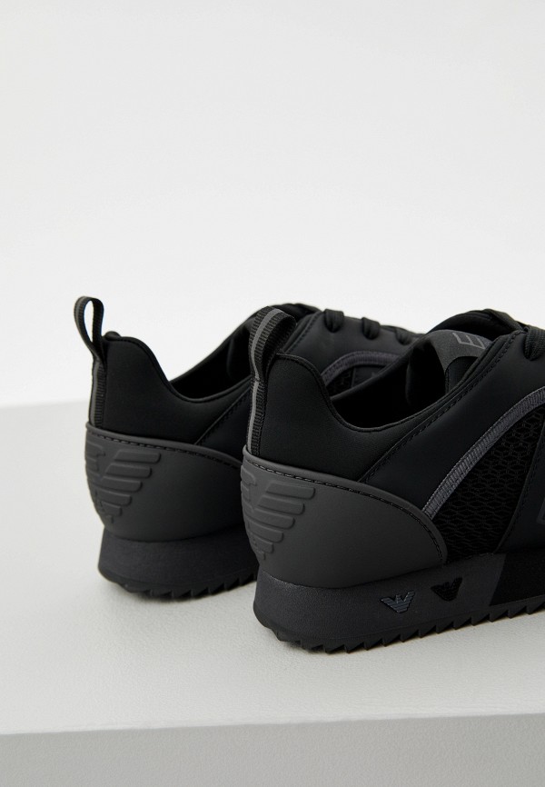 EA7 Кроссовки - Black & White Laces - фото 4