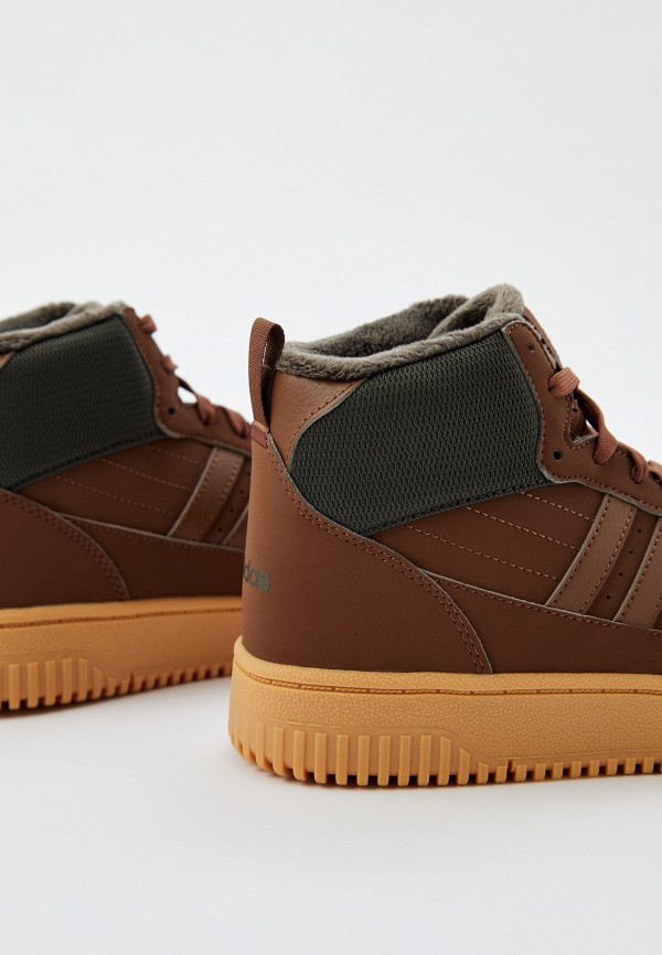 Кеды adidas BREAK START MID WINTERIZED, цвет: коричневый