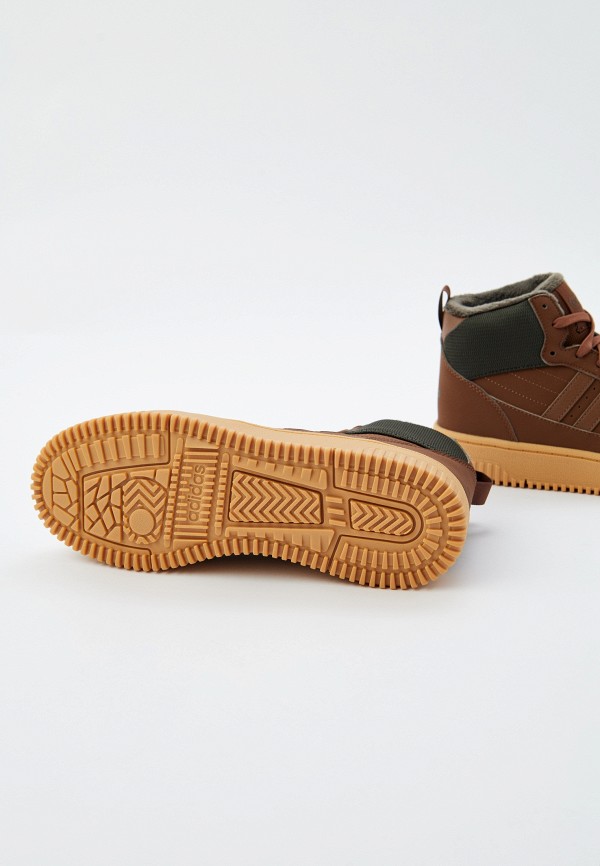 Кеды adidas BREAK START MID WINTERIZED, цвет: коричневый