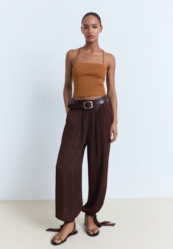 Mango Топ - LACEUP - фото 2