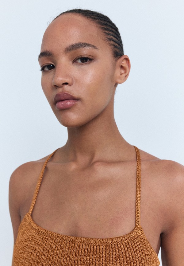 Mango Топ - LACEUP - фото 5