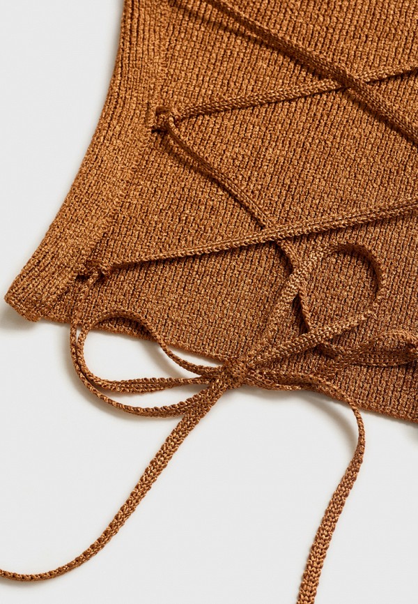 Mango Топ - LACEUP - фото 6