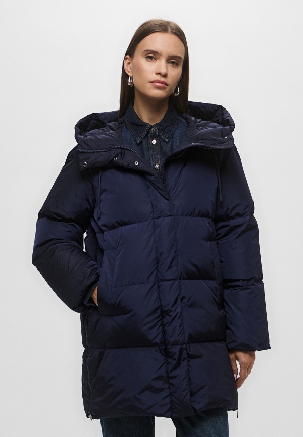 まいぷうページ. Пуховик Weekend Max Mara NEWBEMBO, цвет: синий, RTLAEM265001