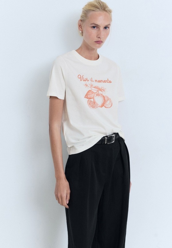 Mango Футболка - FRUIT - фото 1